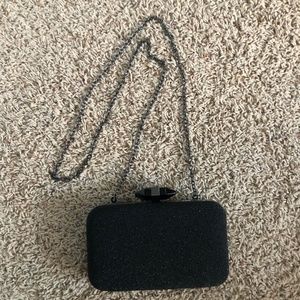 INC Black Clutch